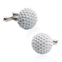 Enamel Golf Ball Cufflinks