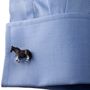 Enamel Horse Cufflinks