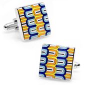 Enamel Layered Links Cufflinks