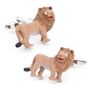 Enamel Lion Cufflinks
