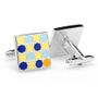 Enamel Moroccan Tile Cufflinks