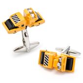 Enamel Steamroller Cufflinks