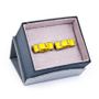 Enamel Taxi Cab Cufflinks