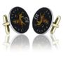 English 10 Pence Coin Cuff Links