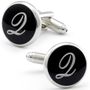 English 26 Letters Q Man / Woman Cufflinks