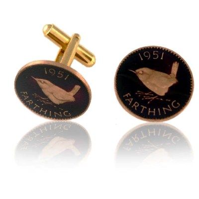 English Farthing Coin