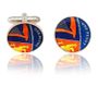 English New Pence Coin Cuff Links