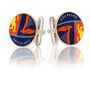 English New Pence Coin Cuff Links