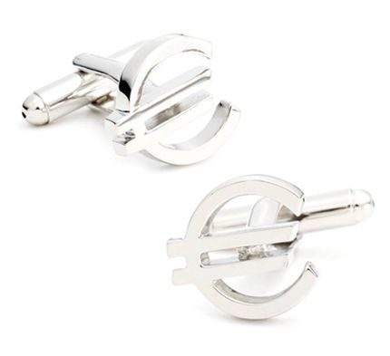 Euro Currency Cufflinks