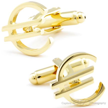 Euro Currency Cufflinks