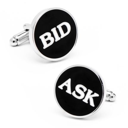 Financial Spread Cufflinks