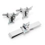 Florida Marlins Cufflinks And Tie Bar Gift Set