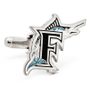 Florida Marlins Cufflinks And Tie Bar Gift Set