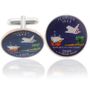 Floridian Quarter Coin Cuff Links