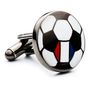 France Soccer Flag Cufflinks