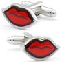 Funny Red Lips Cufflinks