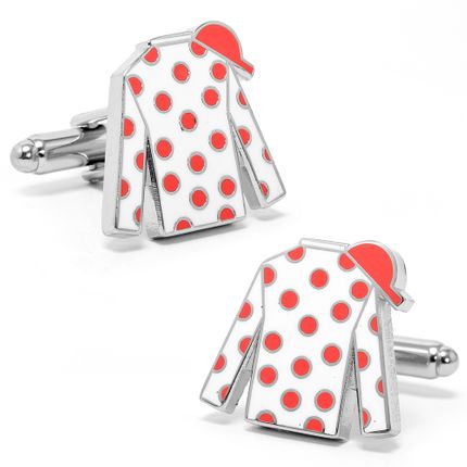 Galant Fox Jockey Cufflinks