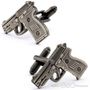 Gangsters Pistol Cufflinks