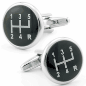 Gear Shift Cufflinks