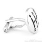 Gear Shifter Silver Cufflinks