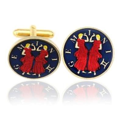 Gemini-The Twins Coin Cufflinks