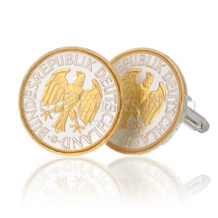 German 1-Mark Eagle Cufflinks