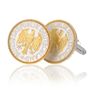 German 1-Mark Eagle Cufflinks