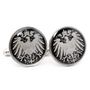 German Empire 5 Cent Coin Cufflinks