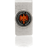 Germany 1 Mark Coin Money Clip