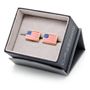Gold American Flag Cufflinks