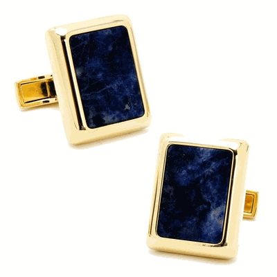 Gold And Lapis Jfk Presidential Cufflinks