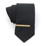 Gold Etched Lines Tie Clip