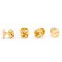 Gold Knot Studs