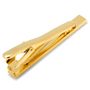 Gold Pinstripe Tie Clip