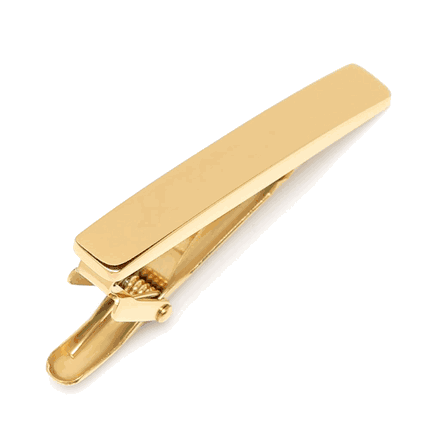 Gold Stainless Tie Clip