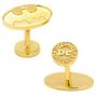 Gold tone Batman Cufflinks
