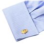 Gold tone Batman Cufflinks