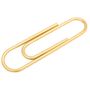 Gold tone Stainless Steel Paper Clip Money Clip
