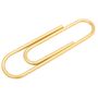 Gold tone Stainless Steel Paper Clip Money Clip