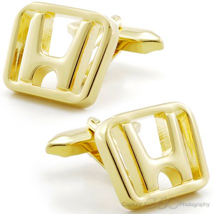 Golden Honda Logo Cufflik