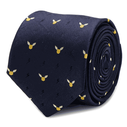 Golden Snitch Dot Tie