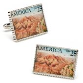 Grand Canyon Stamp Cufflinks