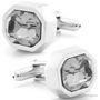 Gray Crystal Gleam Cufflinks