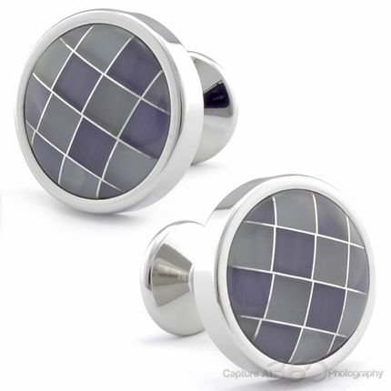 Gray Midnight Cufflinks