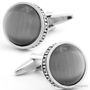 Greek Gray Cufflinks
