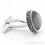 Greek Gray Cufflinks