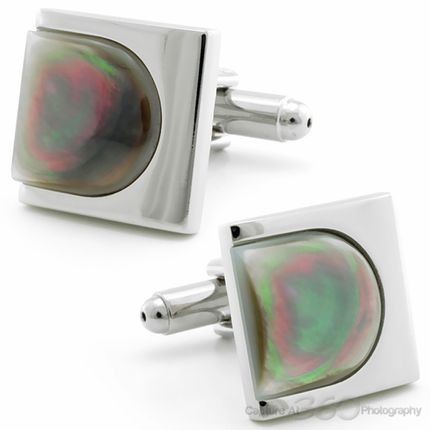 Green Aura Cufflinks