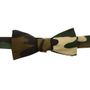 Green Camo Cotton Bowtie