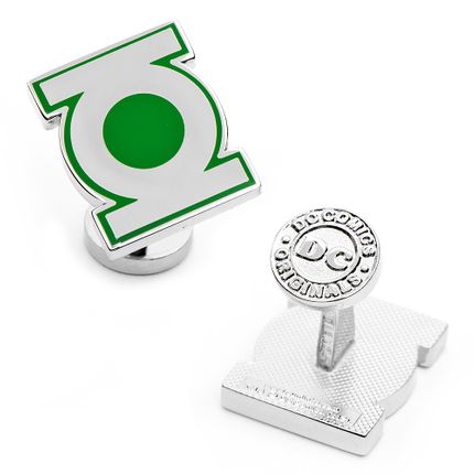 Green Lantern Symbol Cufflinks