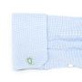 Green Layered Paisley Cufflinks